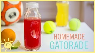 EAT  Homemade Gatorade [upl. by Pussej]