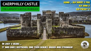 Caerphilly Castle  The Largest in Wales 2nd in Britain [upl. by Garwin]