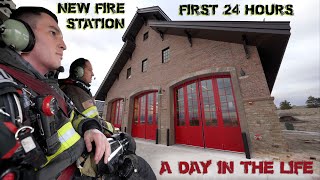 First 24 Hours in a New Fire Station  A Day in the Life [upl. by Nairoc124]