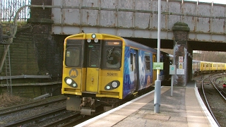 Half an Hour at 216  Birkenhead North Station 1022017  Class 507 508 terminus [upl. by Aneetsyrk823]