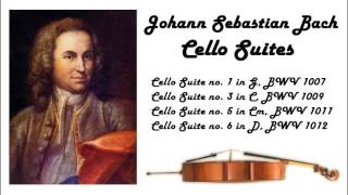 Johann Sebastian Bach  Cello suites in 432 Hz great for reading or studying [upl. by Nydia]