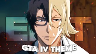 Aizen x Urahara  GTA IV Theme Edit [upl. by Kajdan]